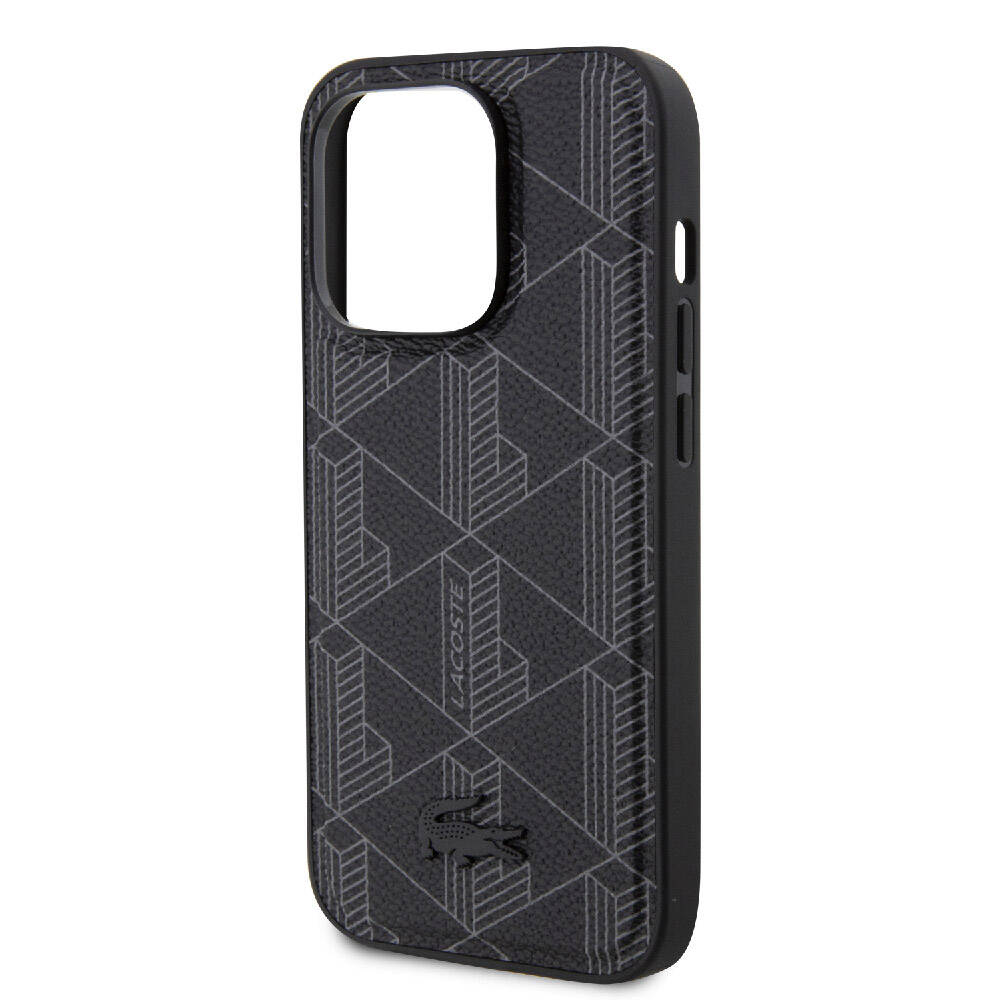 Lacoste iPhone 15 Pro Orjinal Lisanslı Magsafe Şarj Özellikli PU Deri Görünümlü Karışık Monogram Desenli Telefon Kılılfı - 9 Lacoste iPhone 15 Pro Orjinal Lisanslı Magsafe Şarj Özellikli PU Deri Görünümlü Karışık Monogram Desenli Telefon Kılılfı - 9